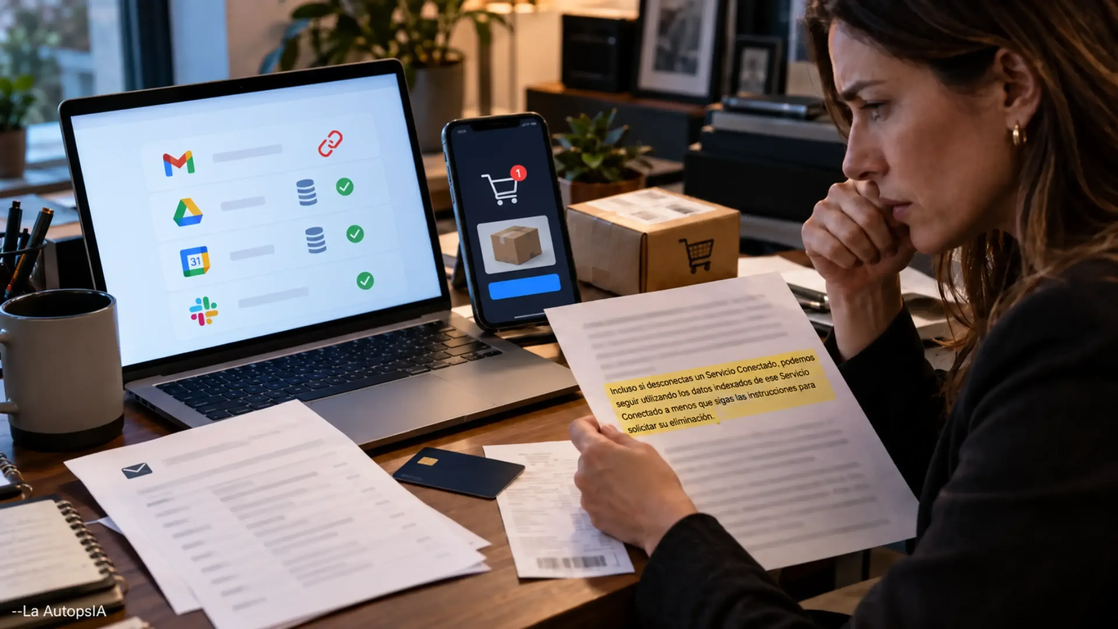 El asistente de IA Instinct resumió correos retenidos tras desconectar el acceso a Google