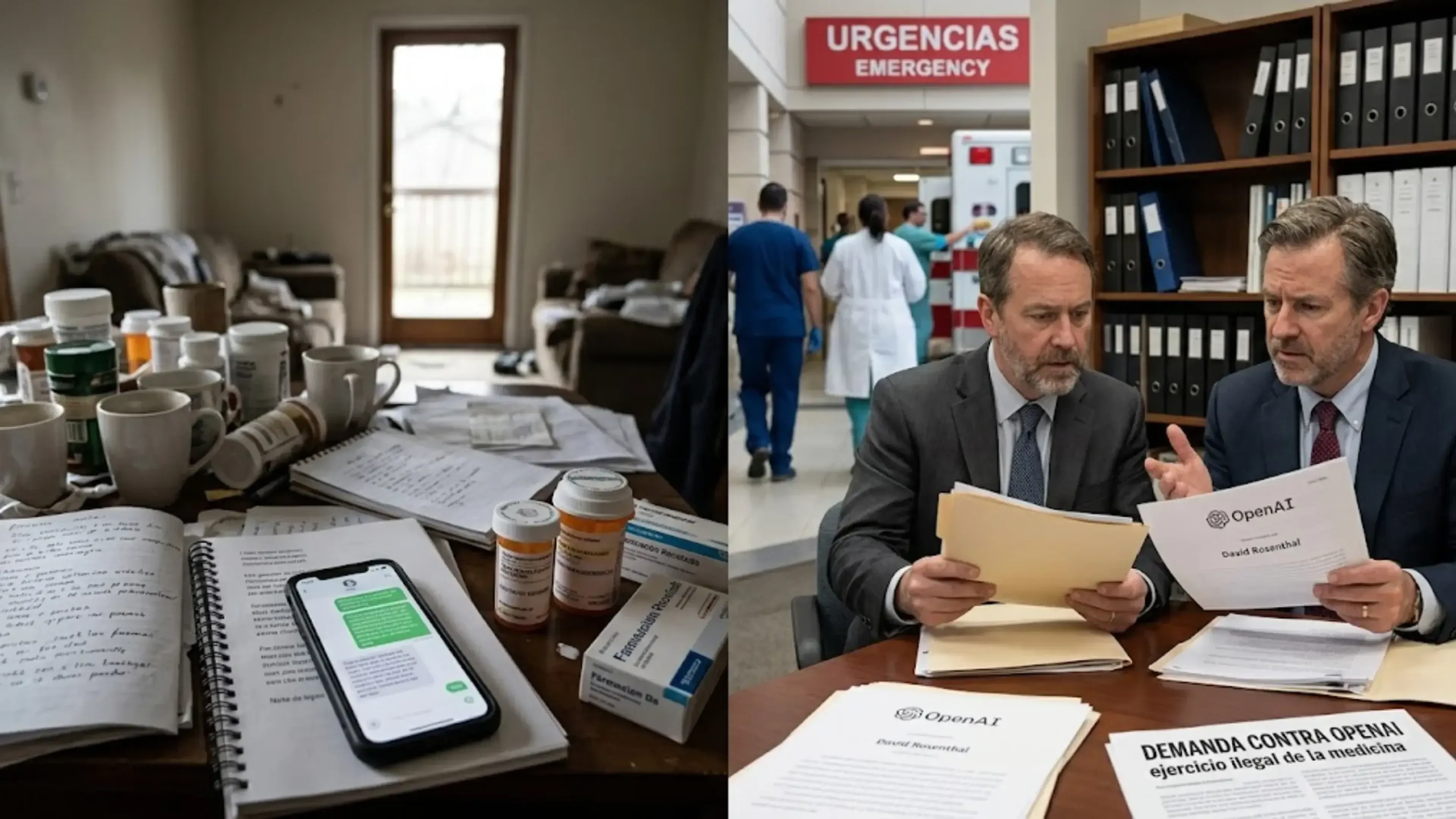 Un hombre demanda a OpenAI por aconsejarle dejar su medicación psiquiátrica sin receta