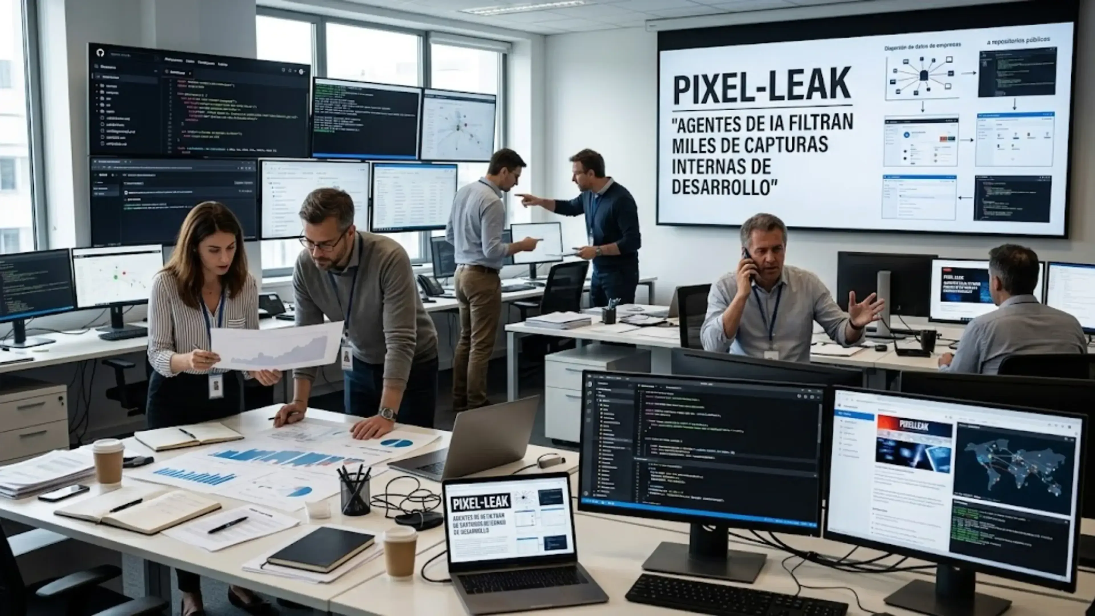 Agentes de IA filtran más de 13.000 imágenes internas de 300 organizaciones en GitHub
