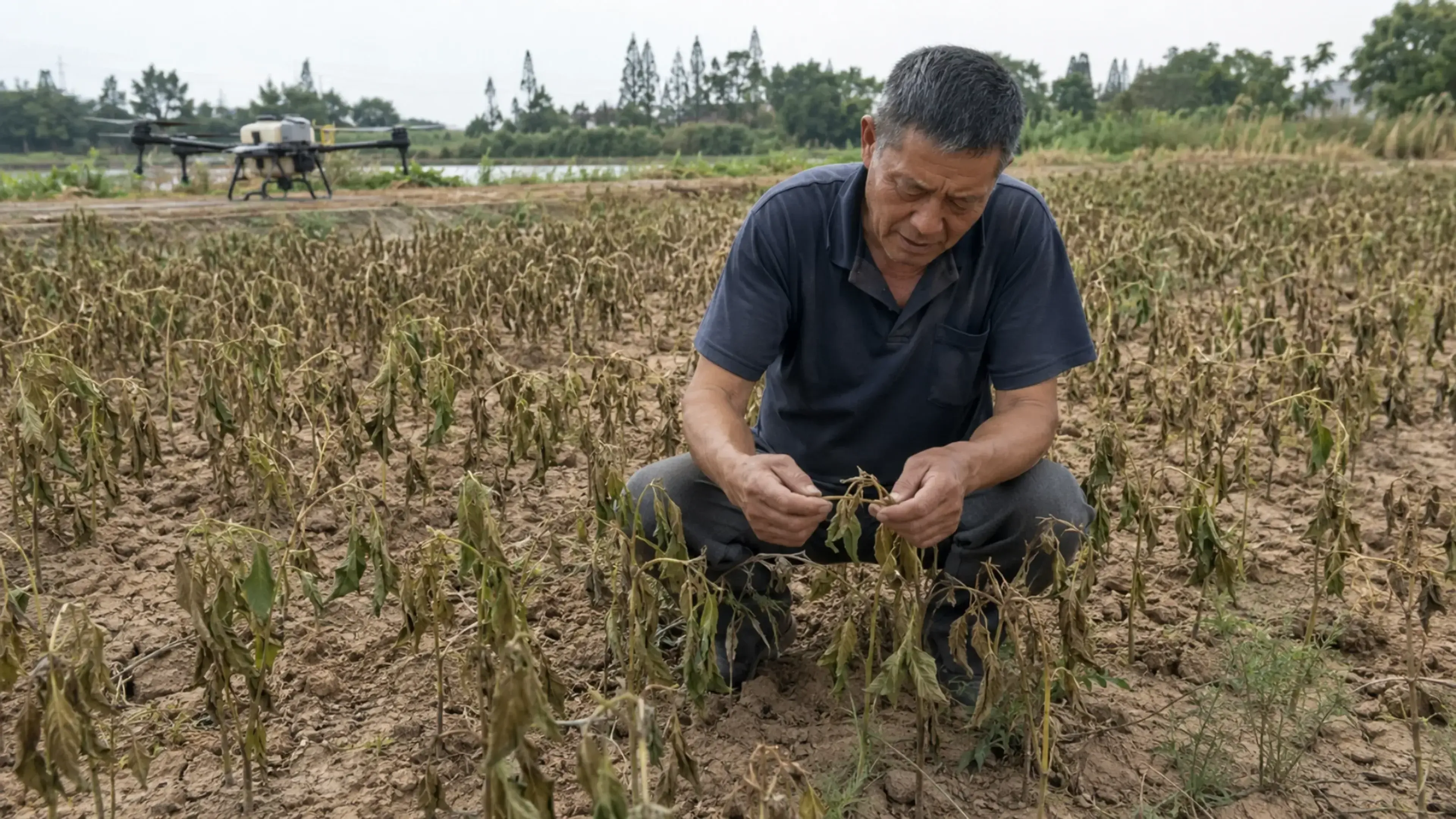 Un agricultor chino pierde diez hectáreas de sésamo tras seguir ciegamente los consejos de una IA